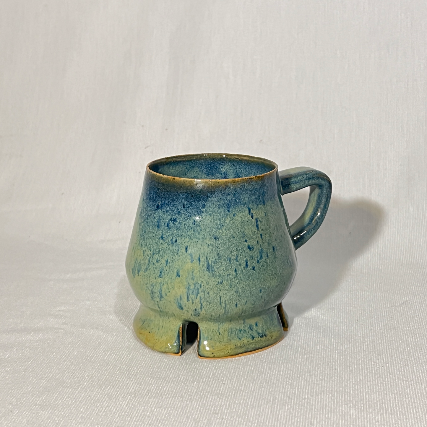 Blue and Green Mug