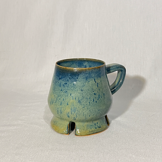 Blue and Green Mug