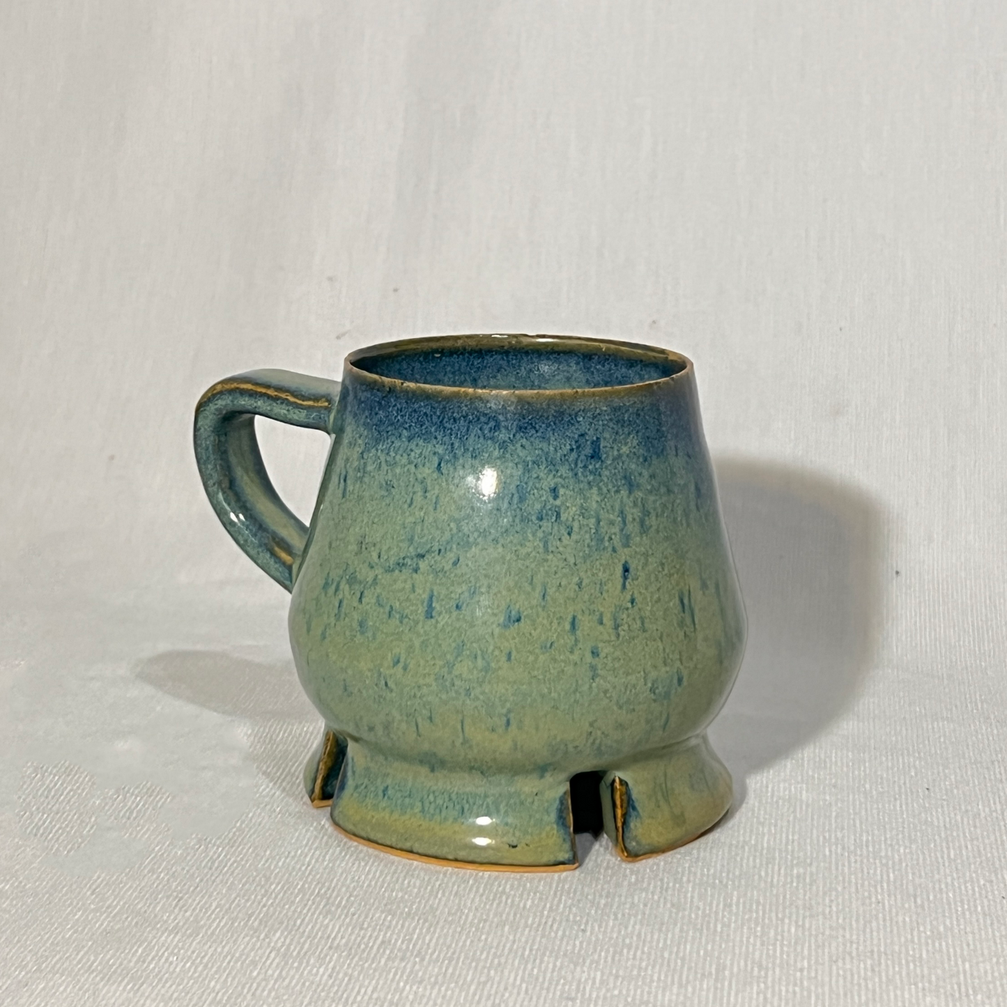 Blue and Green Mug