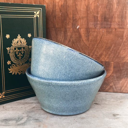 Steep Pale Blue Bowls
