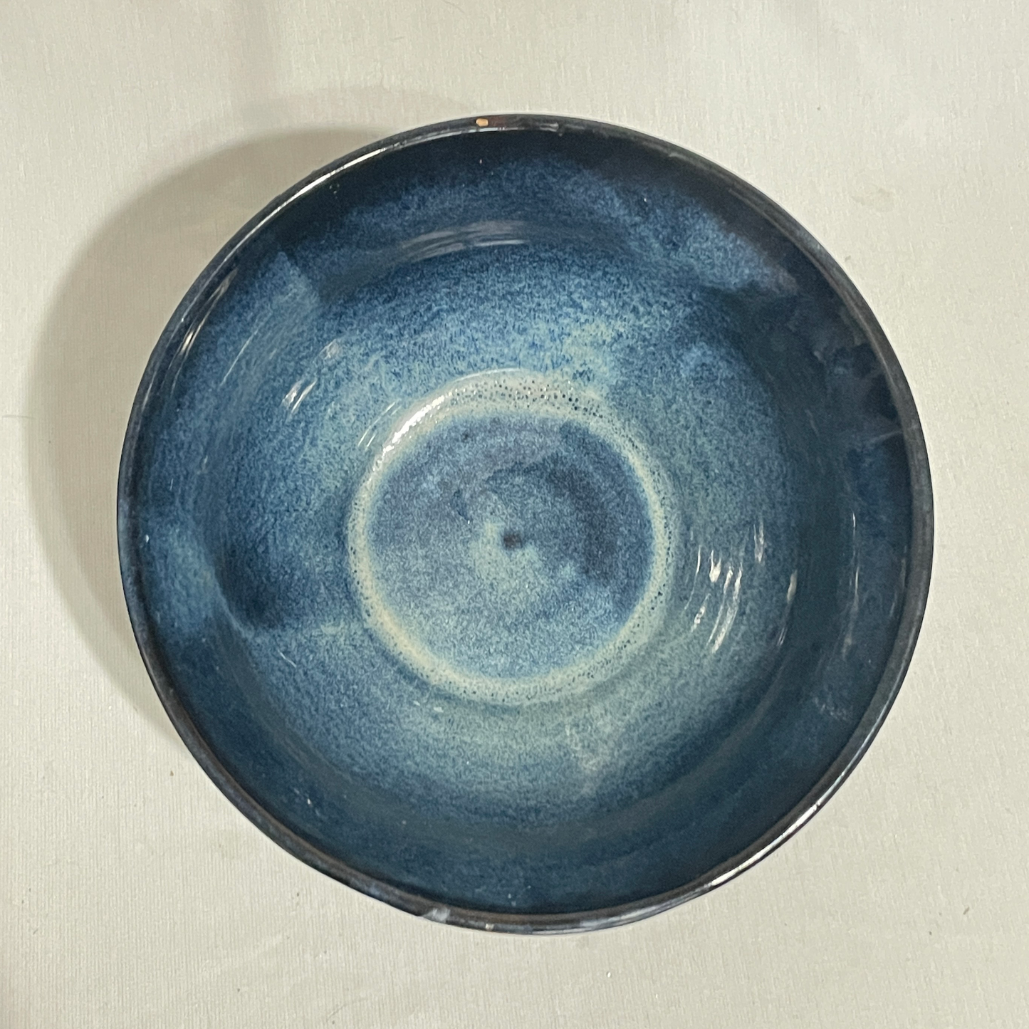 Blue Fruit Bowl