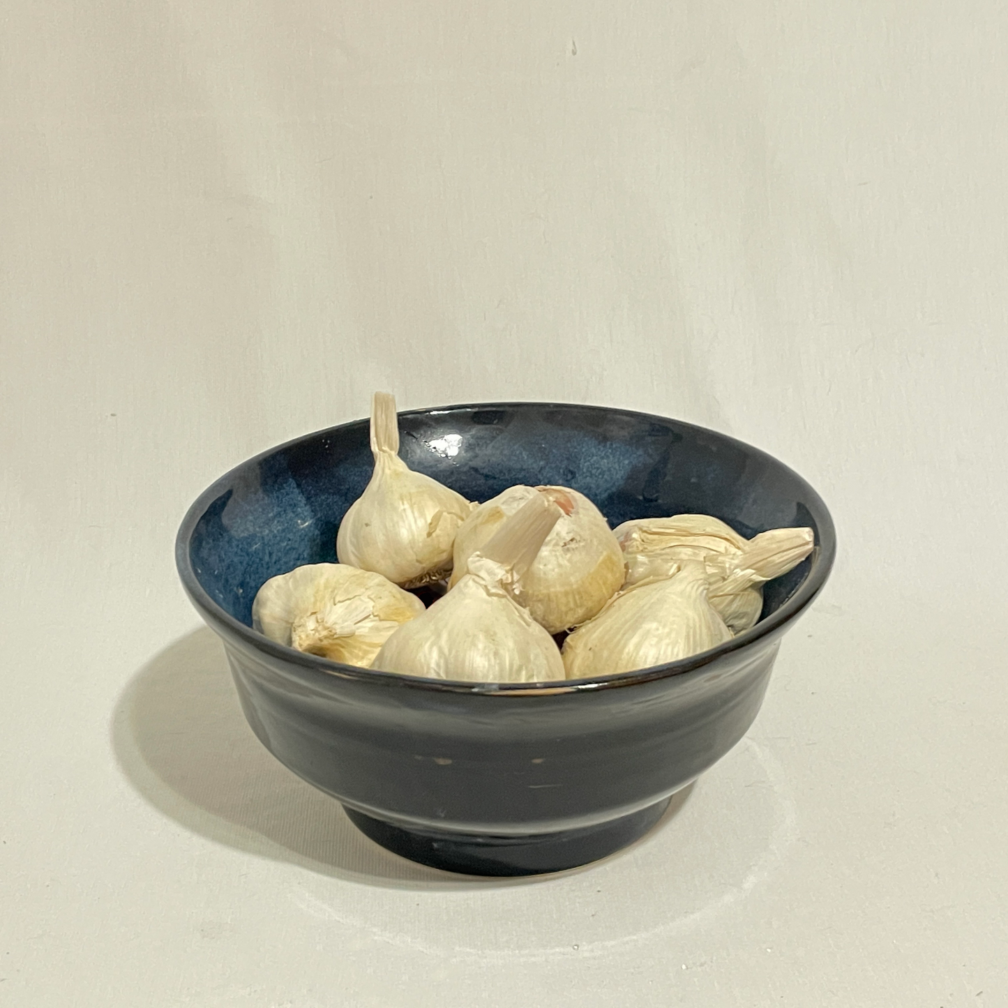 Blue Fruit Bowl