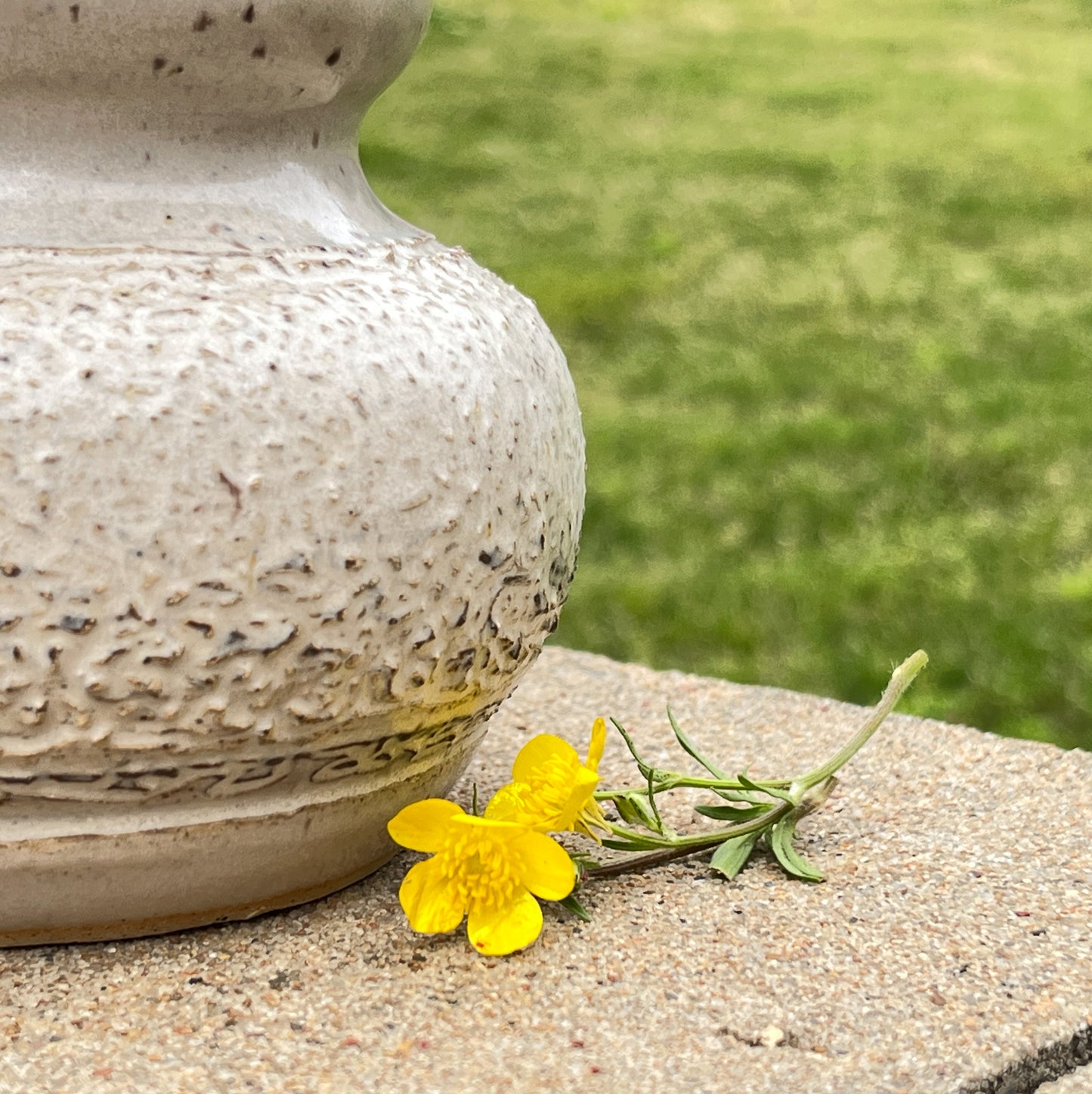 Stippled Vase