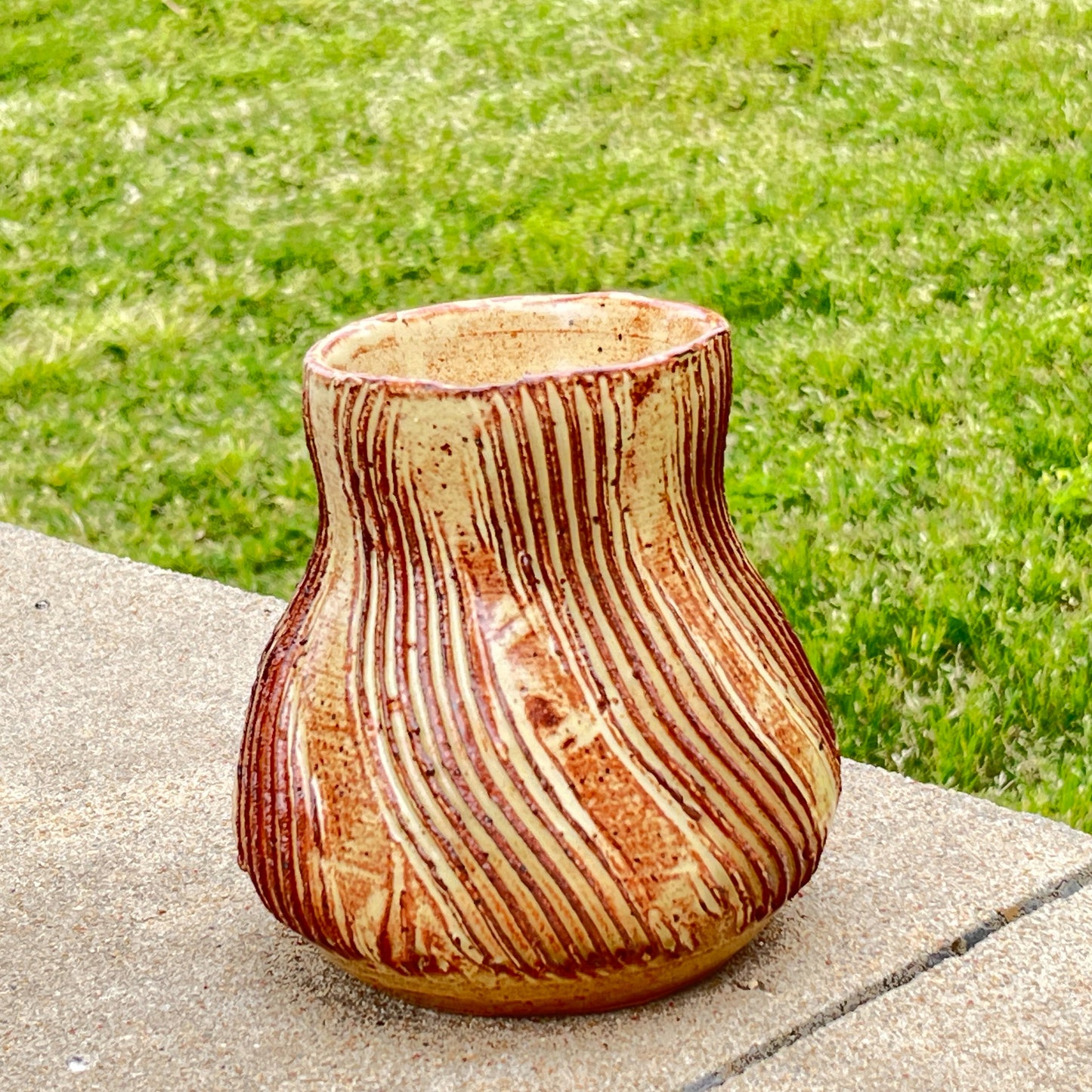 Striped Vase